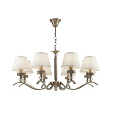 Cel and Causte FR2016PL-08BZ Alessandra, 810x810x1510 mm, E14, 8x40W, Antik bronze color