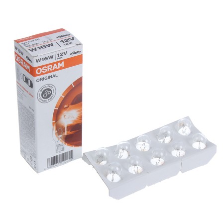 Car lamp OSRAM, W16W, 12V, 16 W, W2.1X9.5D
