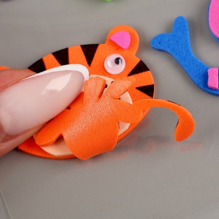 A set of stickers from EVA "animals", 8 pcs.-4