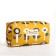 Lightning cosmetic bag, yellow color