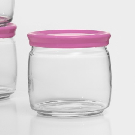 A set of glass cans for bulk products Cesni, 500 ml, 3 pcs-1