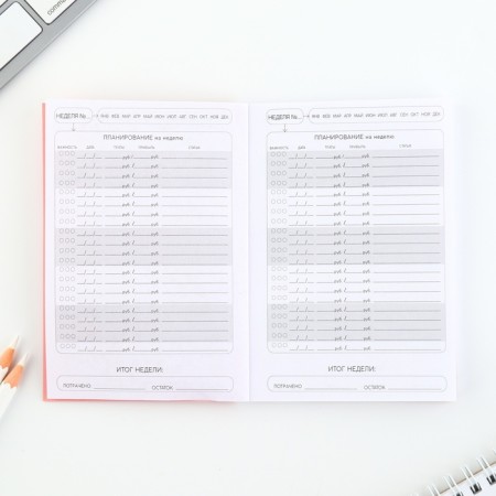 Notebook for finance planning "I -Magnet for Money"-3