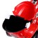 Children's electric car "Chopper", with a battery, light and sound effects, red color