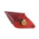 Case for coins, size 8.5x8.5 cm, n/k, red. smooth