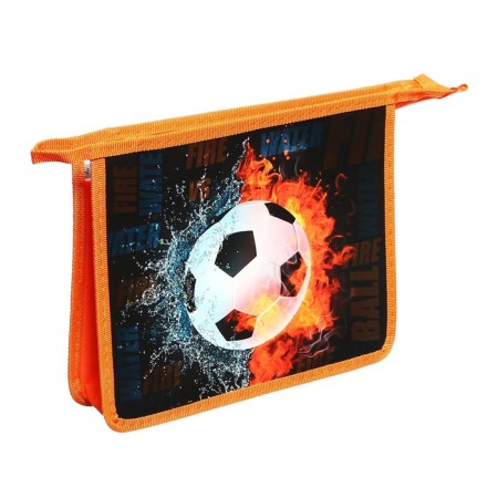 Folder for notebooks A5, 245 x 195 x 50 mm, lightning from above, to 30shK5, "fire ball", laminated cardboard/textiles,-1