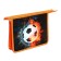 Folder for notebooks A5, 245 x 195 x 50 mm, lightning from above, to 30shK5, "fire ball", laminated cardboard/textiles,