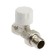 The thermostatic OGINT set, for the radiator, 2B1, straight, 1/2 ", PN10, M30x1.5, 6-28 ° C