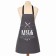 Apron "Dolyana" beloved husband 70x60 cm, 100% HL, 160g/m2