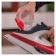Iron SOLAC Optima Perfect PV2014, ceramic sole, 2600 watts, 35 g/min, 380 ml, red