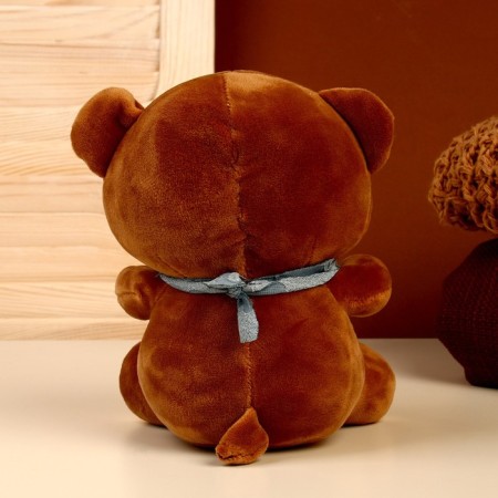 Soft toy "Mishutka in a scarf", Mix colors-6