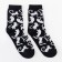 Minaku socks "cats", black color, size 36-37 (23 cm)
