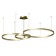 Suspension "Thor", size 133.5x95xd80+60+40x150 cm, 100W, LED, 3000K, Dimmic, with FDU