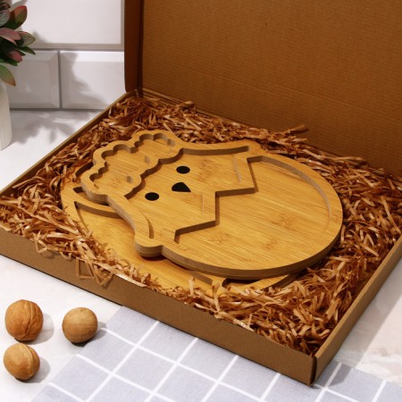 Menzhitsa, set of 2 pcs., Tree “Dishes: Easter animals”, hare 30x24 cm, chicken 30x24 cm.-11