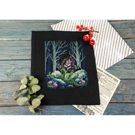 Embroidery set "Fern bloomed" 20 × 16 cm-2