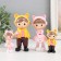 Souvenir Polystone "Kata Myshek kids" set 4 pcs 2.5x3x7 4.5x4x4x12 cm