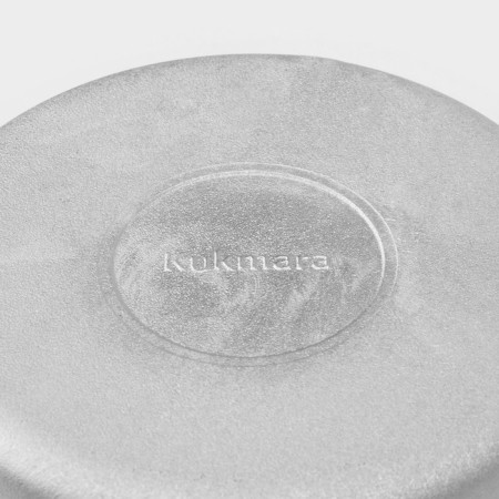 Bread form, 18 × 18 × 9 cm, medium, round, silver color-3