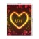 The tablecloth “Love”, rectangular, oxford, size 145x180 cm