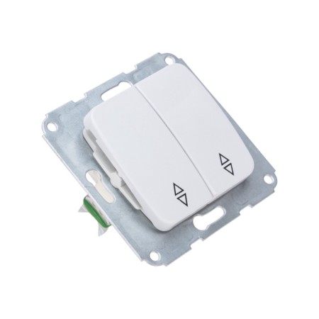 The mechanism of the 2-clavy passage switch Kranz hidden installation, 10a, white KR-78-0207-1