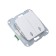 The mechanism of the 2-clavy passage switch Kranz hidden installation, 10a, white KR-78-0207