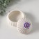 Coramics Coramics "Rose Flower" Lilac Pearl 7.5x7.5x6.5 cm