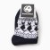 Women's woolen socks "cat", color T. Sini, rr 25-27