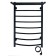 Electric towel "Sanprise" Classic P8, 500x800 mm, right, black