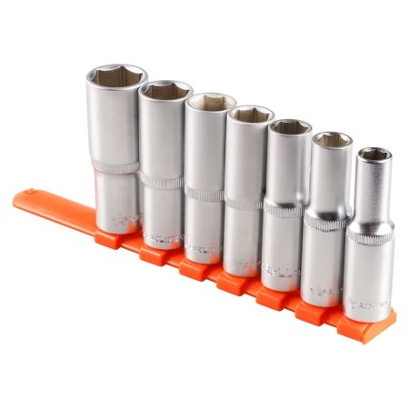Set of end heads Airline AT-7-34, 1/2 "DR, hexagonal, 7 items, 10-22 mm-1