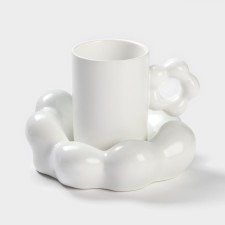 Coffee pair of ceramic 