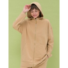 Women's sweatshirt, size l, sandy color