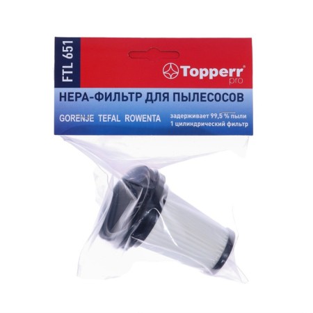 Topperr HEPA filter for vacuum clean-uped Airforcelight Ty65, FTL651