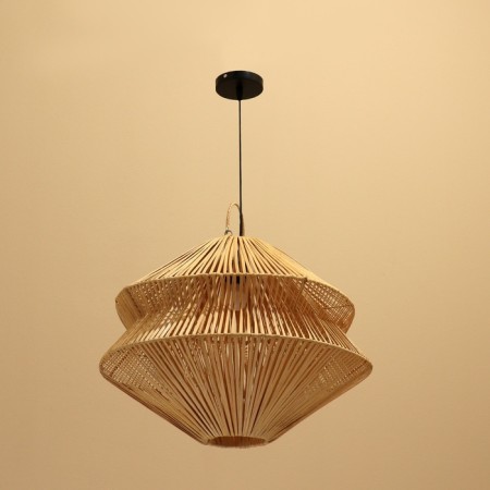 Ceiling Lamp from Rotan "Duo" 1x120W, E27, 50x50x40 cm-1
