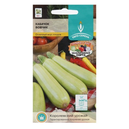 Semen zucchini "Vovchik", early adhesive, white -fruited, universal, 1 g-6