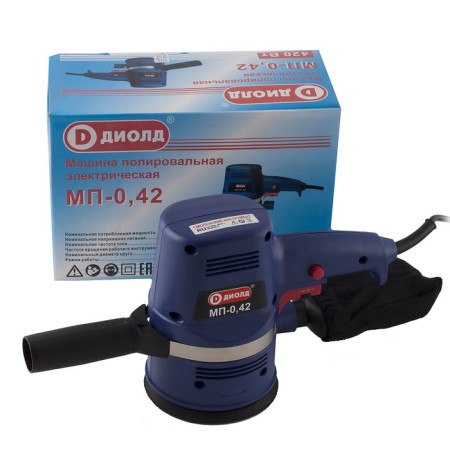 Golovalnaya machine "Diold" MP-0.42, 420W, 4500-9500 rpm, circle diameter 125 mm-3