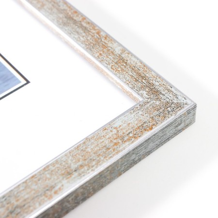 Photo frame Plastic "Watercolor" 21x30 cm, frosty silver-4