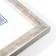 Photo frame Plastic "Watercolor" 21x30 cm, frosty silver