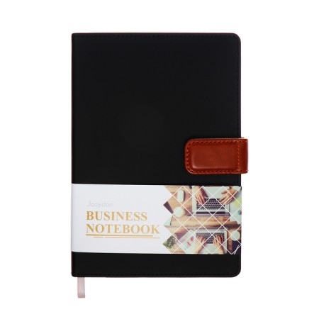 Organizer, A5, 128 sheets, cage, cover of leatherette, with a knife, "business", black-9