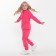 Costume (jumper, trousers) Children's named, fuchsia color, height 128 cm