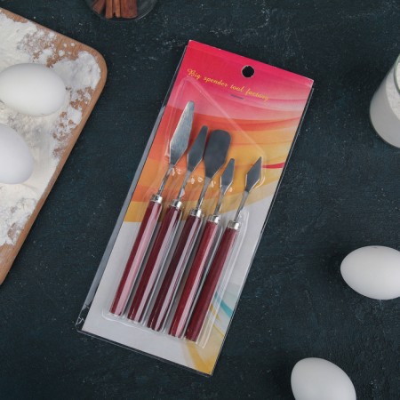 Mastikhins blades, 5 pcs, brown color-2