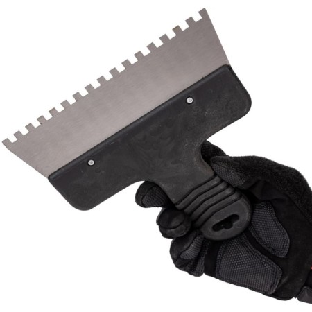 Tough Encor 9974, steel, plastic handle, tooth 6 x 6 mm, 200 mm-3