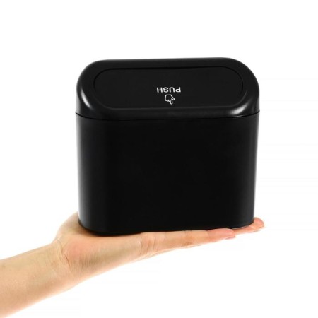 Carman-organizer for small things, intra-axalon, fastening on the door, black-3