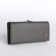 Women's wallet on magnet, gray color