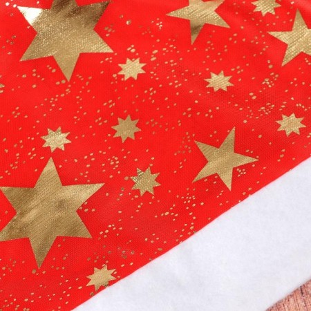 New Year's cap "Big" gloss, 26x38 cm, red-1