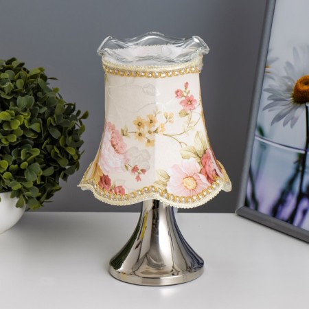 Aromarinet touch "Bouquet" G4 35W silver 16.5x16.5x25 cm Risalux