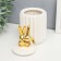 Coramics Coramics "Golden Bunnies" White, Hofre 15.5x7x7 cm