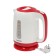 Electric kettle Energy E-274, plastic, 1.7 l, 2200 watts, white-red