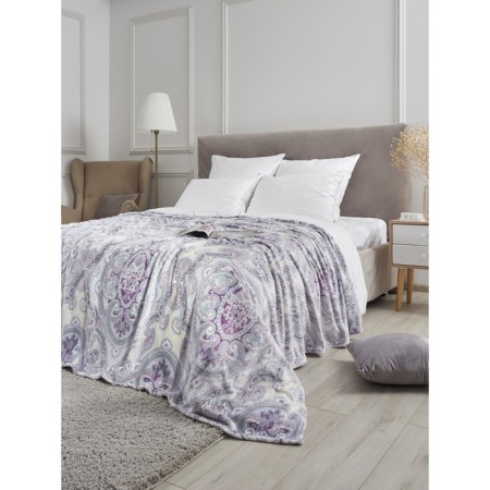 Barones plaid, size 150x200 cm, blue color-2