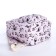 School backpack from textiles on lightning, 3 pockets, pencil case, pink color
