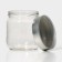 Glass Bank for bulk products with a metal cover "VOKA", 380 ml