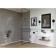 Wall tile Vegas Gray relief 250x750 (in package 1.12 sq.m)