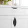 Penfois handle Cappio RP100BL1, L = 300 mm, black color, 4 pcs.
